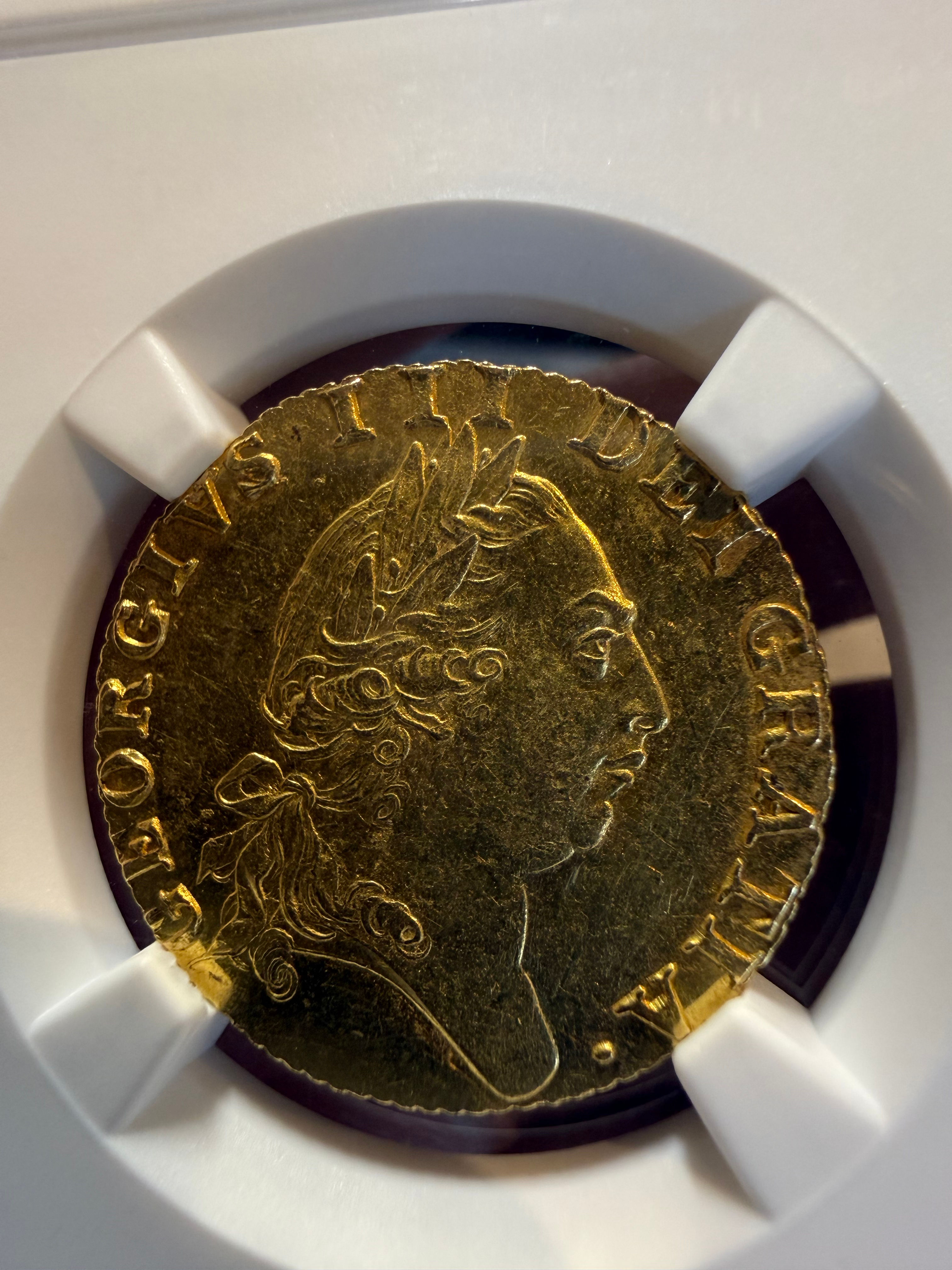 1787 George III Guinea NGC MS61