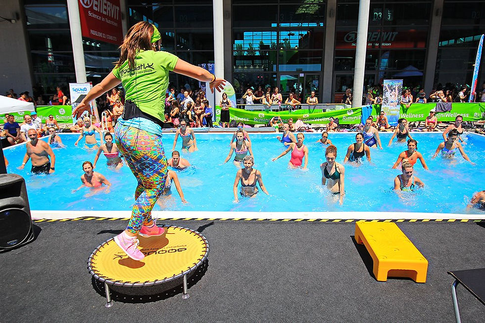 Thumbnail: Round Jump Aquatic Trampoline
