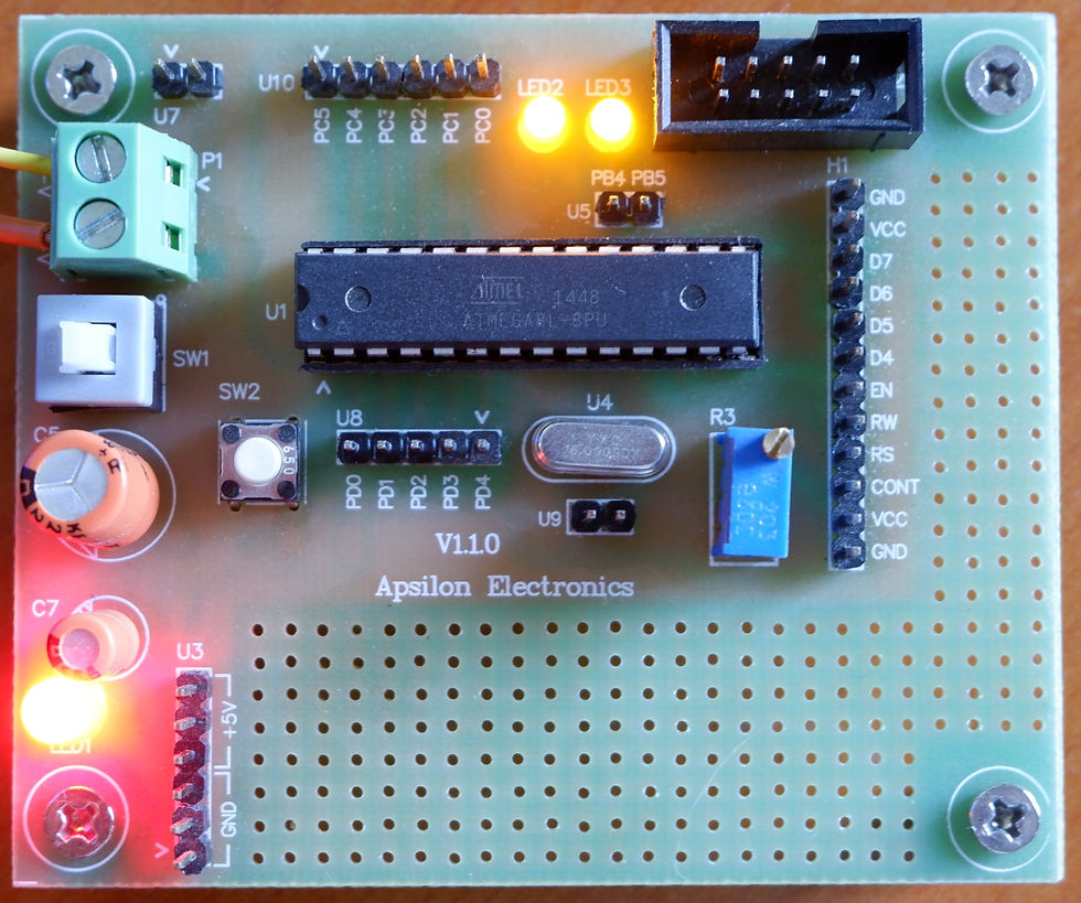 Thumbnail: Atmega328 Development Board
