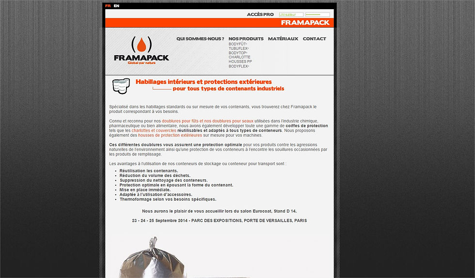 Identité graphique Framapack