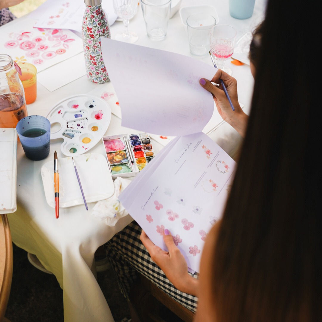 Bon Cadeau pour un atelier aquarelle