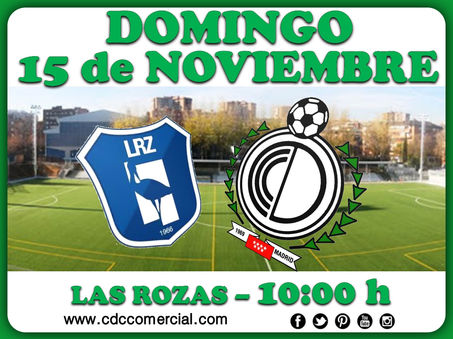 Crónica Las Rozas CF 0-4 CDC Comercial