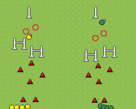 Calentamiento de relevos motrices