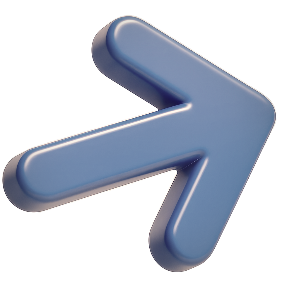 Blue Arrow Icon