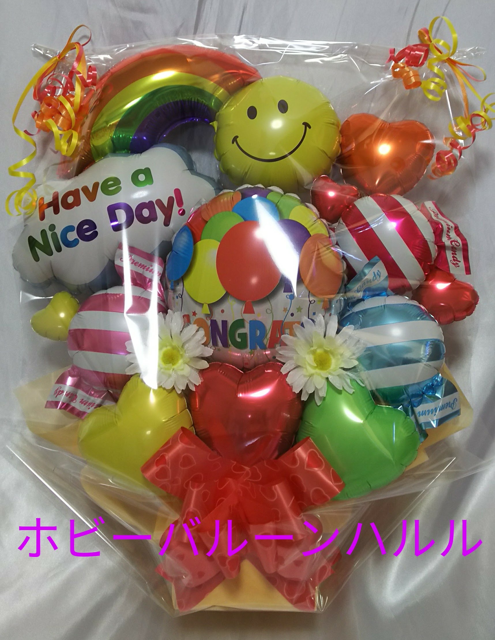 開店周年お祝いにバルーンギフト