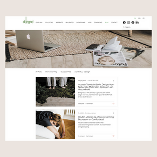Blog - Content Creatie in Nederlands, Frans & Engels voor Di Legno door Markant Marketing