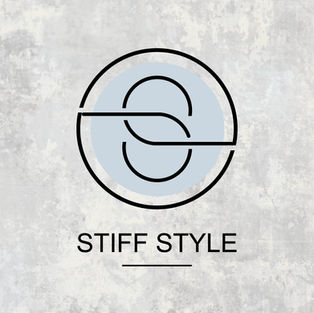 Logo ontwerp, premium brand moodboard, grafisch ontwerp en social media styling voor Stiff Style door Markant Marketing