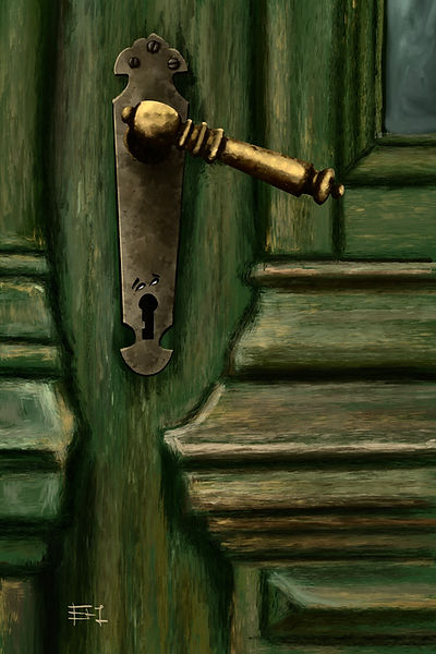 Locked door
