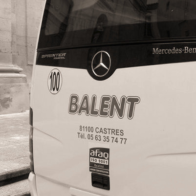 Ancien autocar Balent à Castres