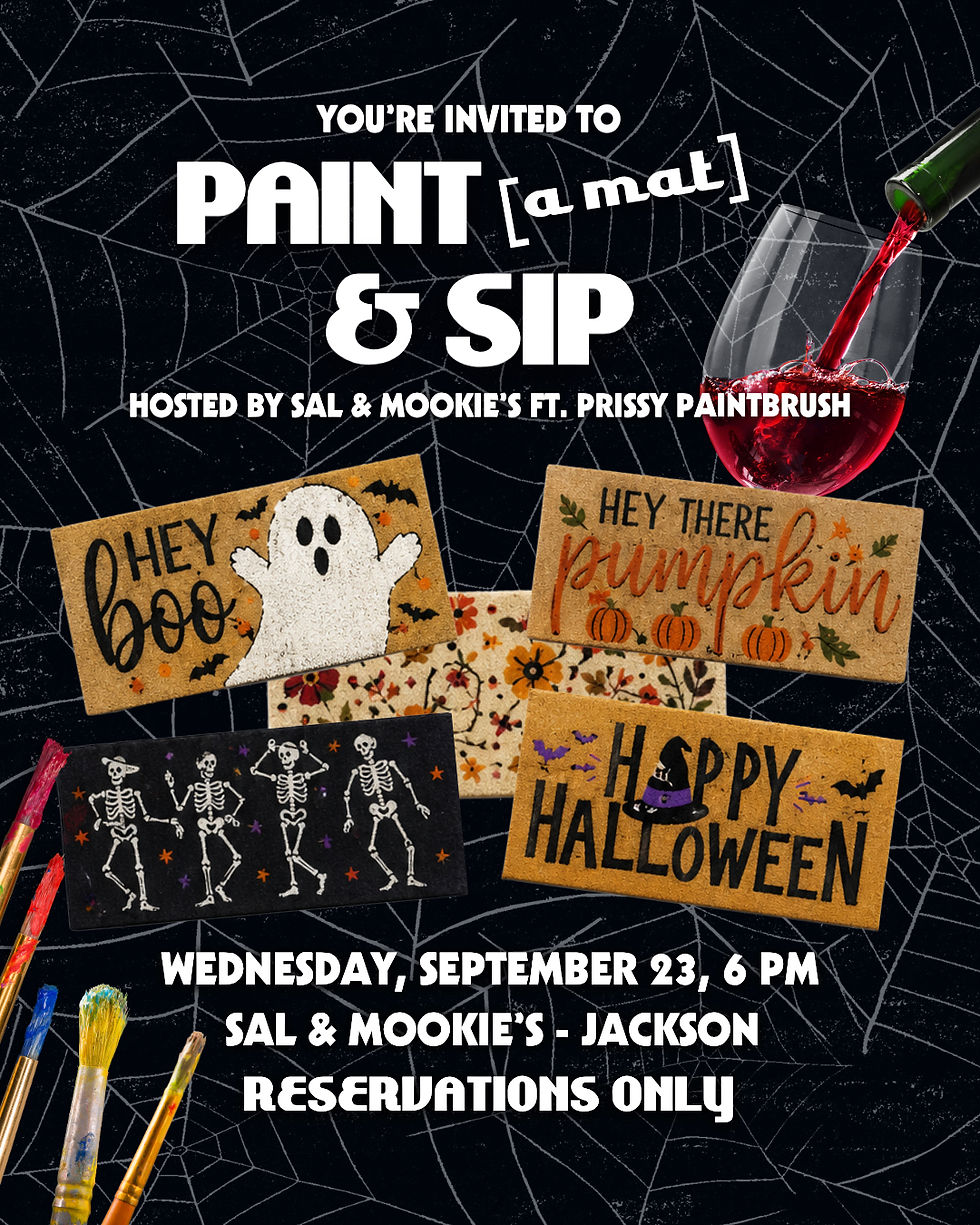 Paint a Doormat /Sal & Mookies