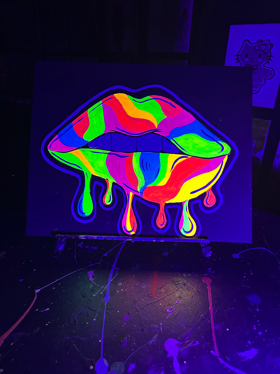 Open Glow Paint Ladies Night