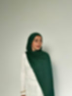 Thumbnail: Deep Green Modal Hijab Set
