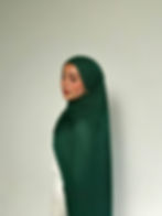 Thumbnail: Deep Green Modal Hijab Set