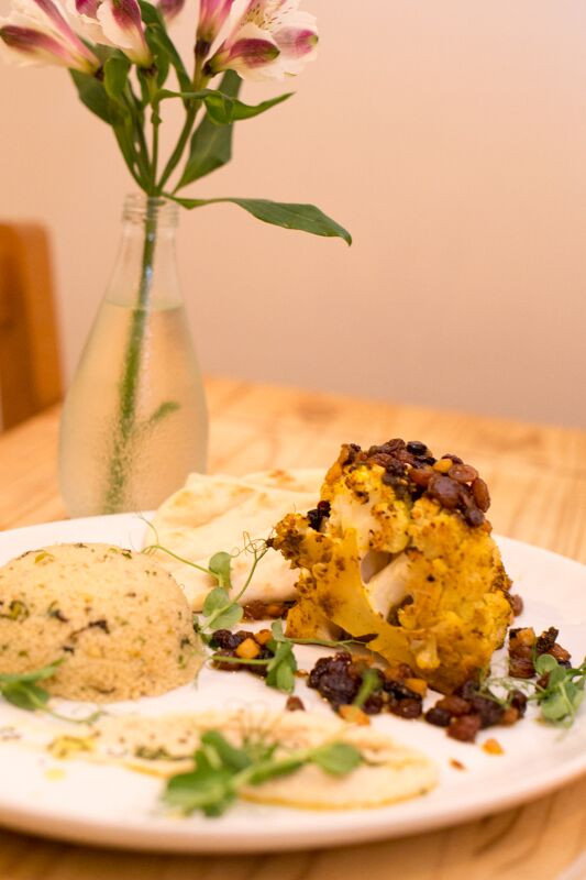 Persian roasted cauliflower
