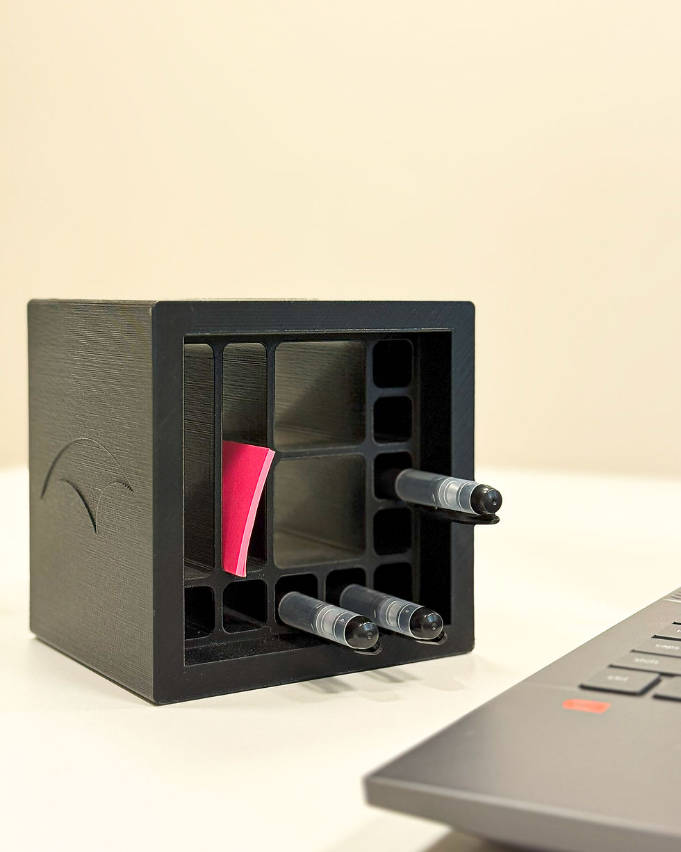 Kancelejas preces skolniekiem | Pildspalvu turētājs kubs | Stilīgs pildspalvu turētājs |