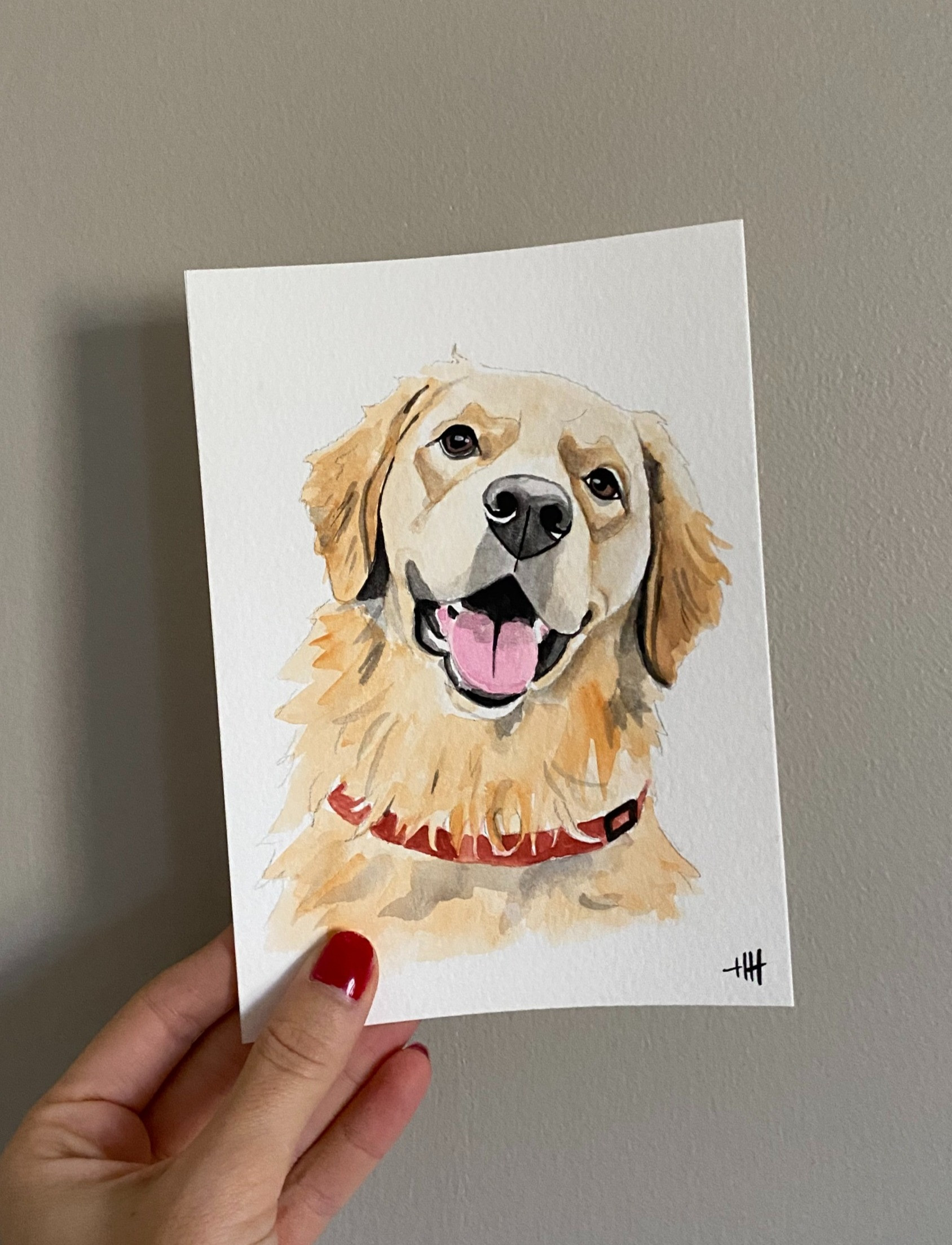 5x7 Pet Painting
