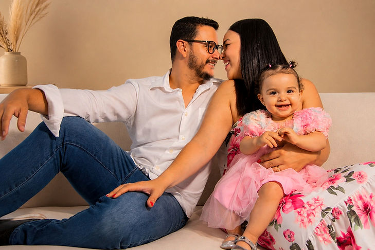 Laritê nasceu da união de uma família: Larissa, Mário e Maitê.