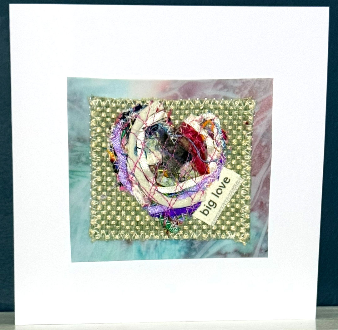 Big Love Greetings Card