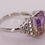 Thumbnail: Ametrine Ring, 1 stones, Silver 925, Size P 1/2