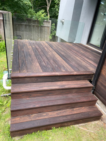Stained Ashwood Deck