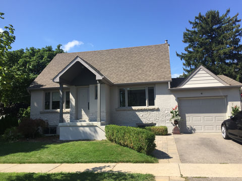 The Kingsway, Etobicoke - Exterior painting of brick, stone, aluminum siding and vinyl windows
