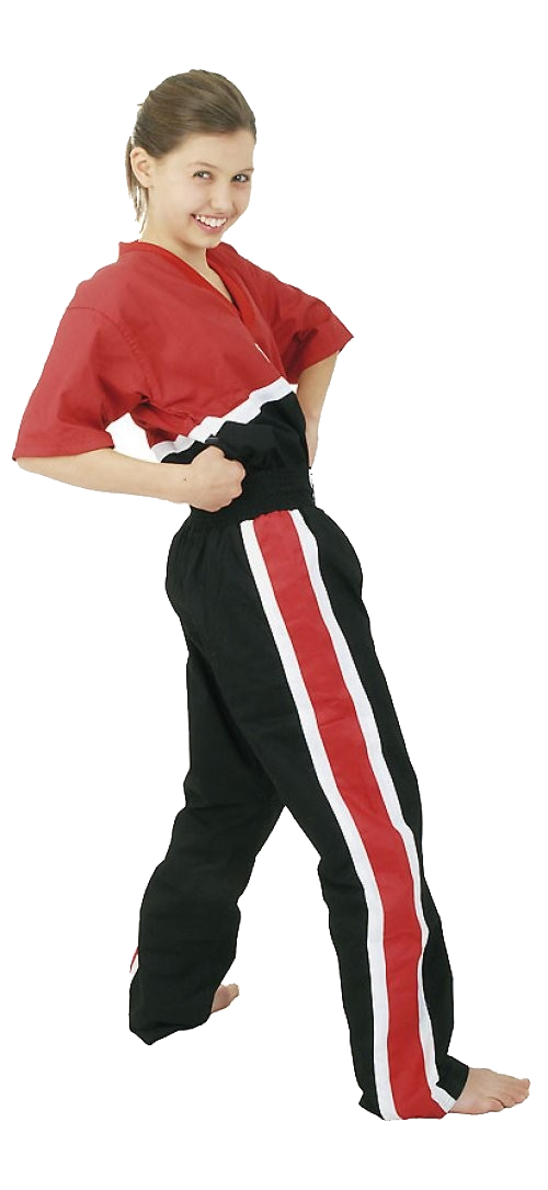 Thumbnail: Uniforme Negro Rojo Super Fighter TOPTEN