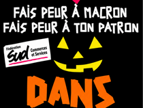 Pour Halloween, faire peur à Macron et aux patrons !