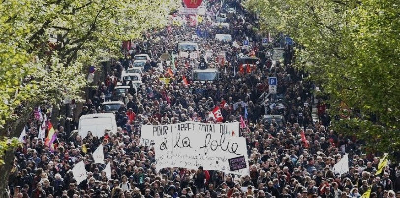 Manifestation nationale à Paris contre la loi Travail le 14 juin 2016