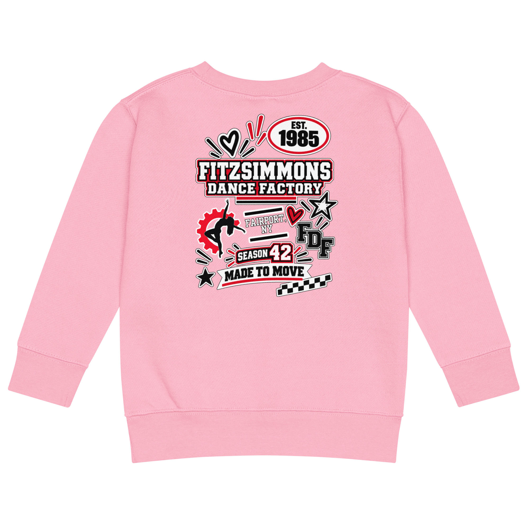 FDF Made to Move Kids Crew Neck Sweatshirt