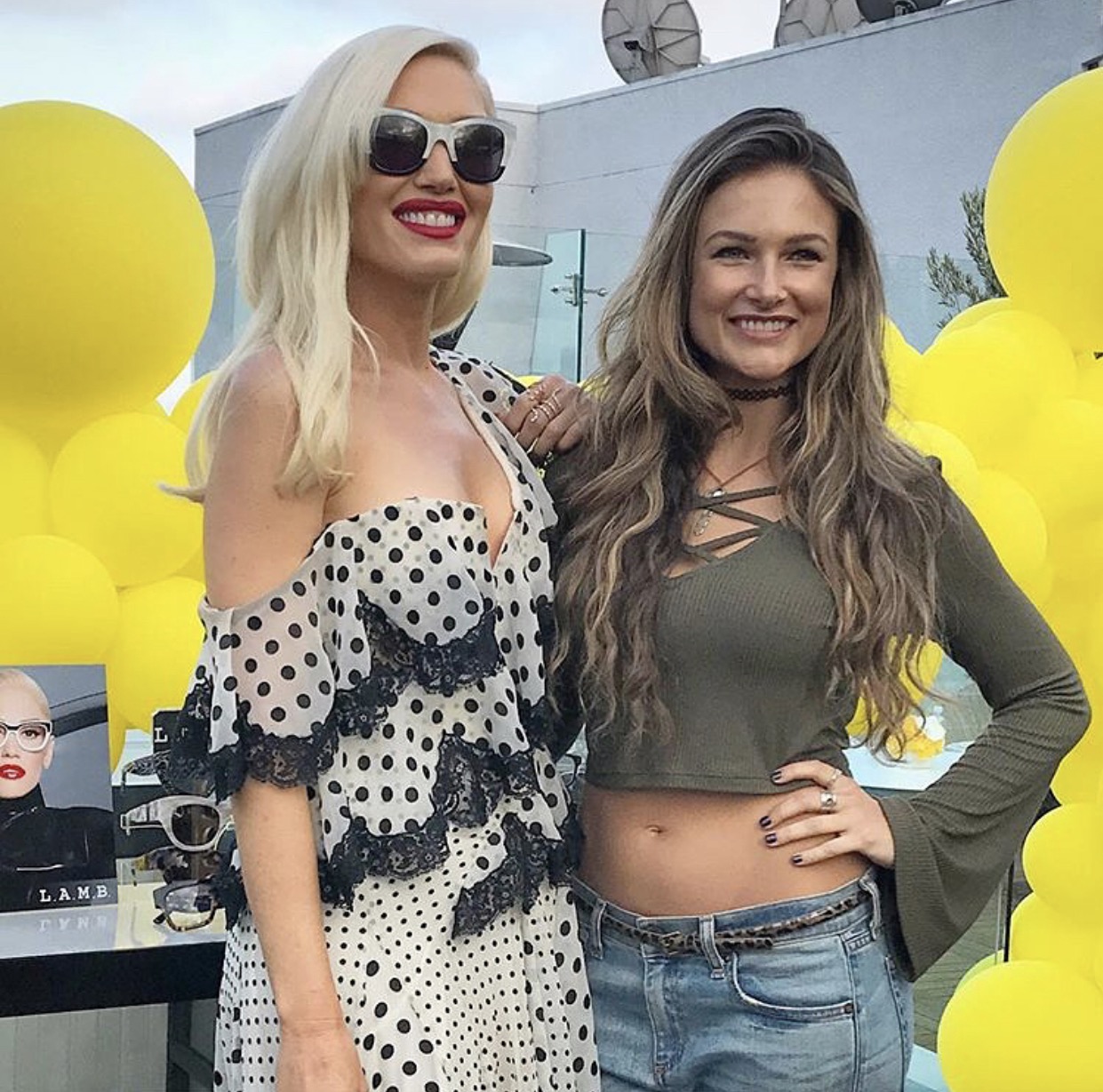 DJ Bad Ash Gwen Stefani LAMB eyewear