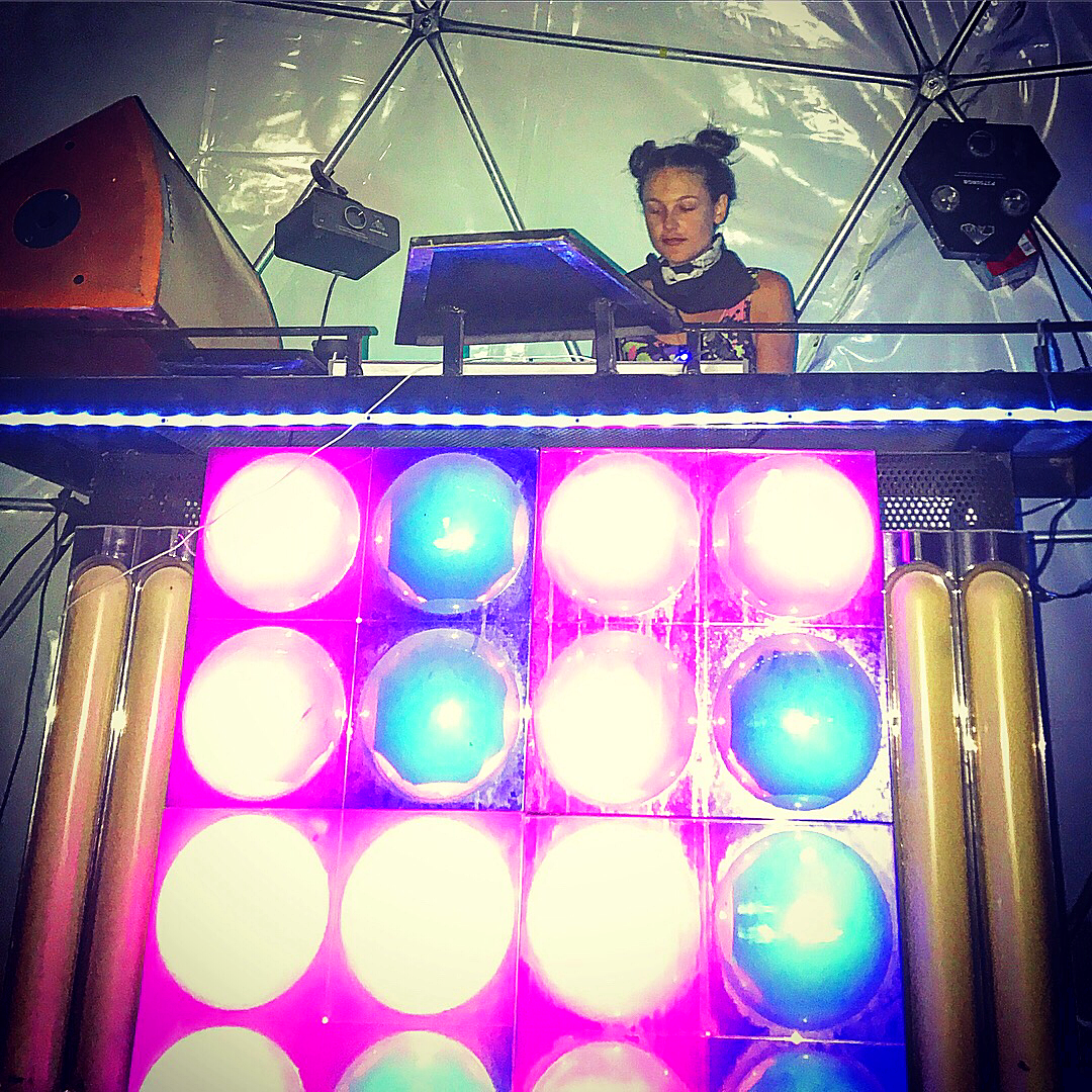 DJ Bad Ash Burning Man