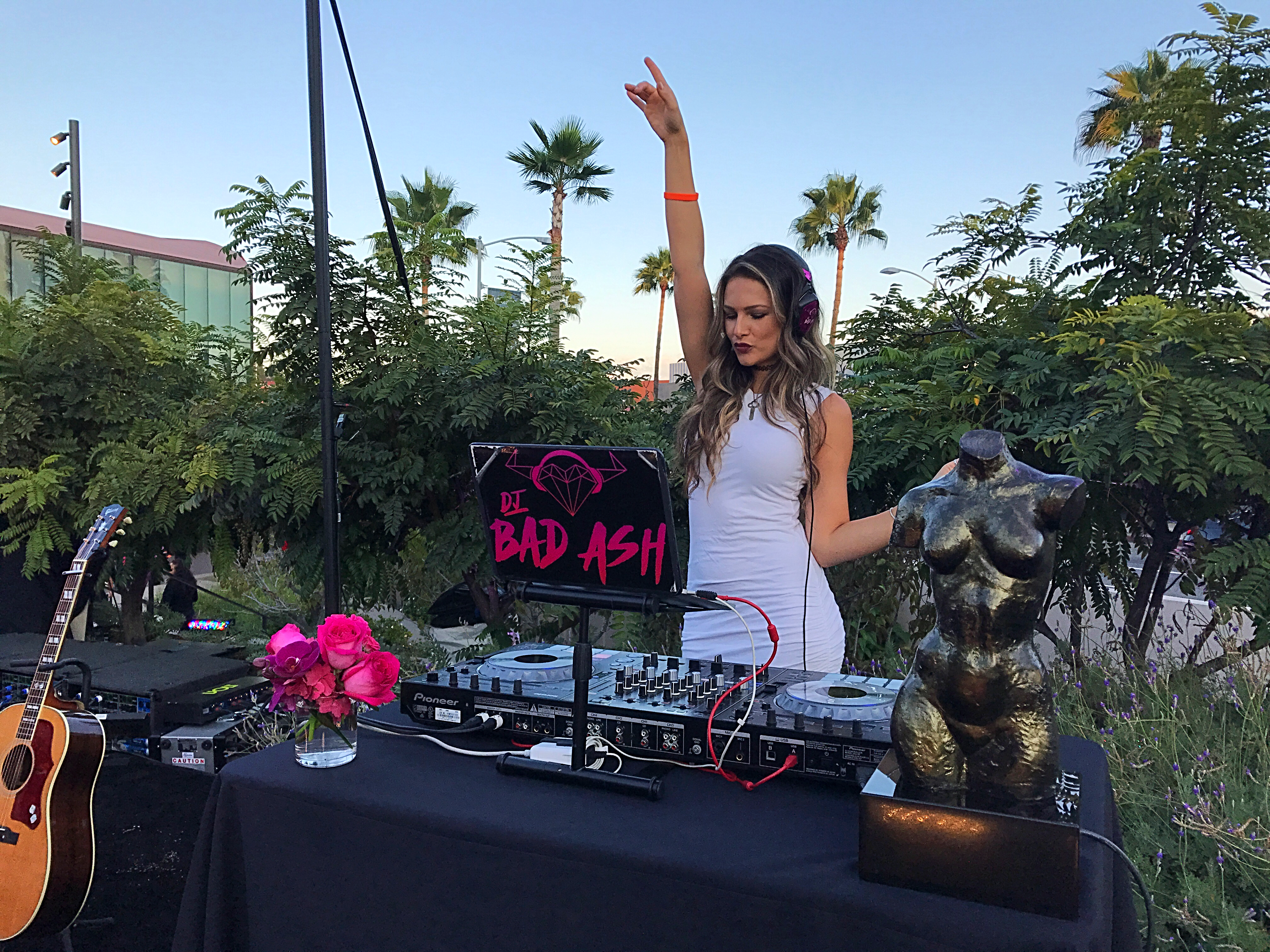 Farrah Fawcett Foundation DJ Bad Ash