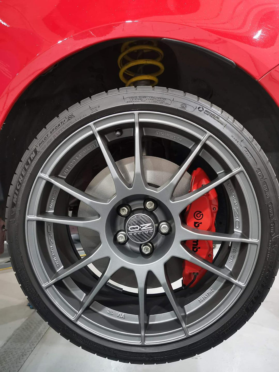 Thumbnail: The adapter pack + custom brake hoses 1.8/1.8T/TFSI AUDI VW SEAT SKODA