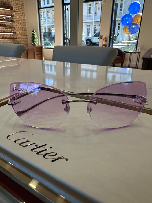Custom Cartier eyeglasses at Project Optical