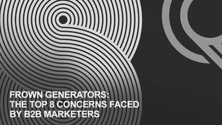 The Top 8 B2B Marketing concerns: Understanding the Frown Generators