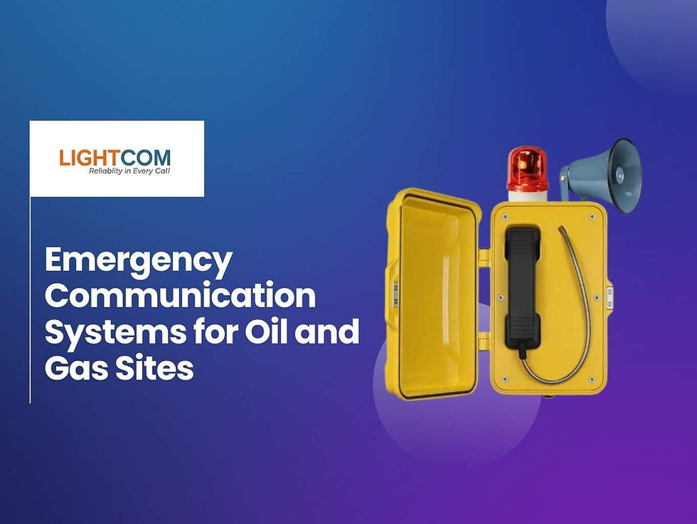 Emergency Communication Systems