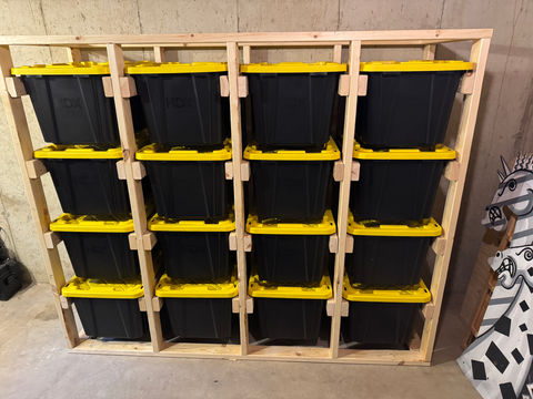 Custom Tote Storage