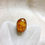 Thumbnail: Clouds in amber silver ring