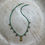 Thumbnail: Fantasy emerald gold necklace
