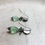 Thumbnail: Fluorite tribal silver earrings