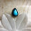 Thumbnail: Labradorite teardrop silver ring
