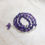 Thumbnail: Faceted amethyst silver necklace