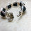 Thumbnail: Chunks of black onyx bracelet