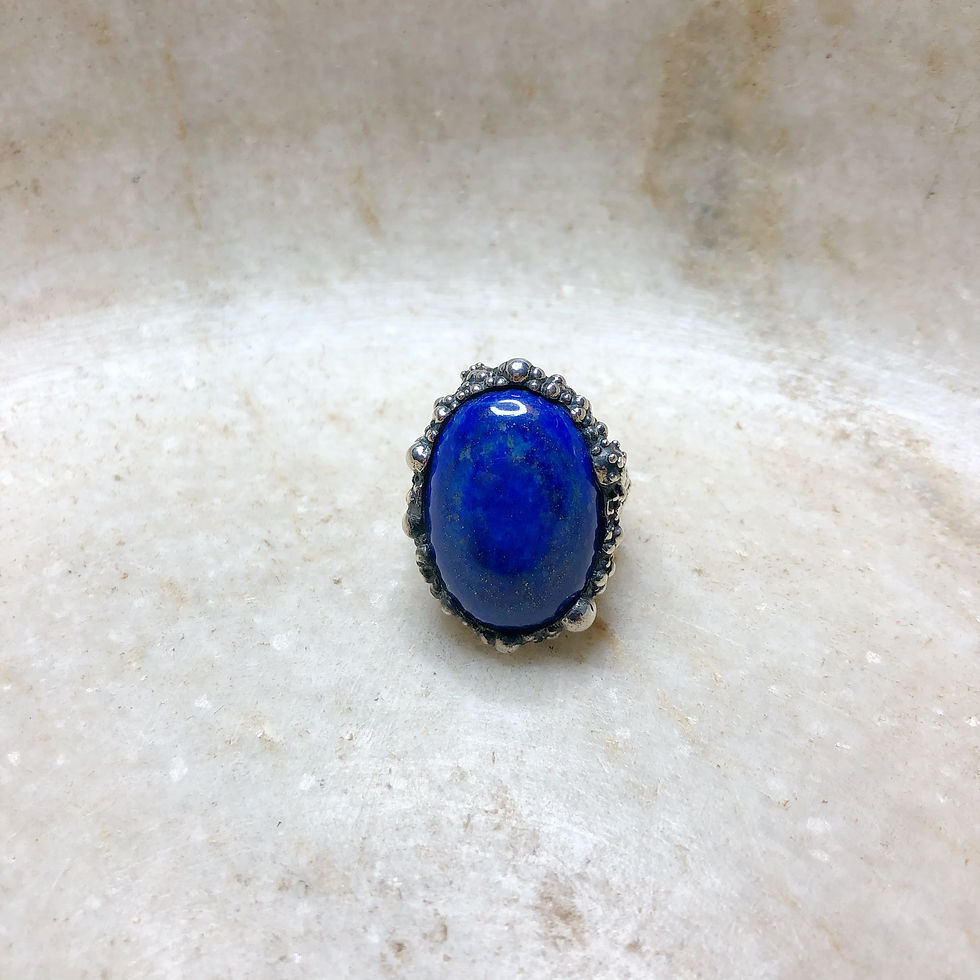 Thumbnail: Lapis silver ring