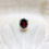 Thumbnail: Garnet silver ring