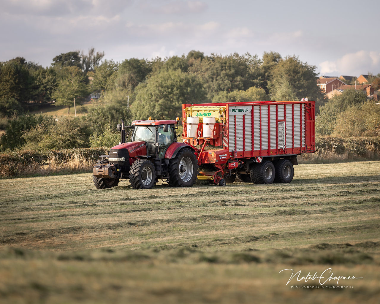 Cheshire Farmer during silage season