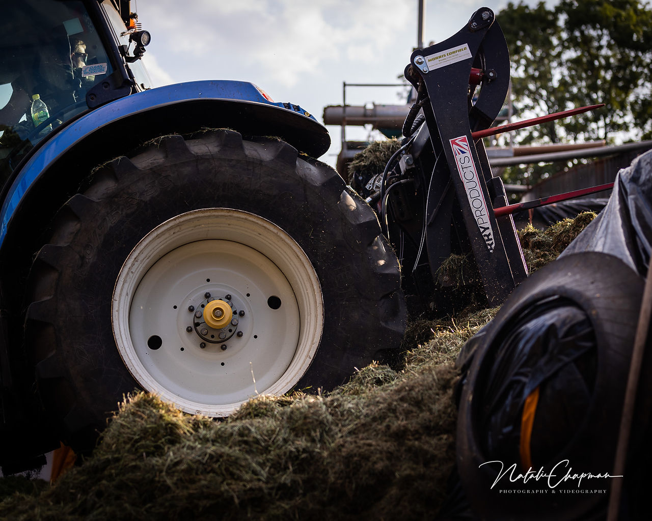 new holland tractor brand photoshoot