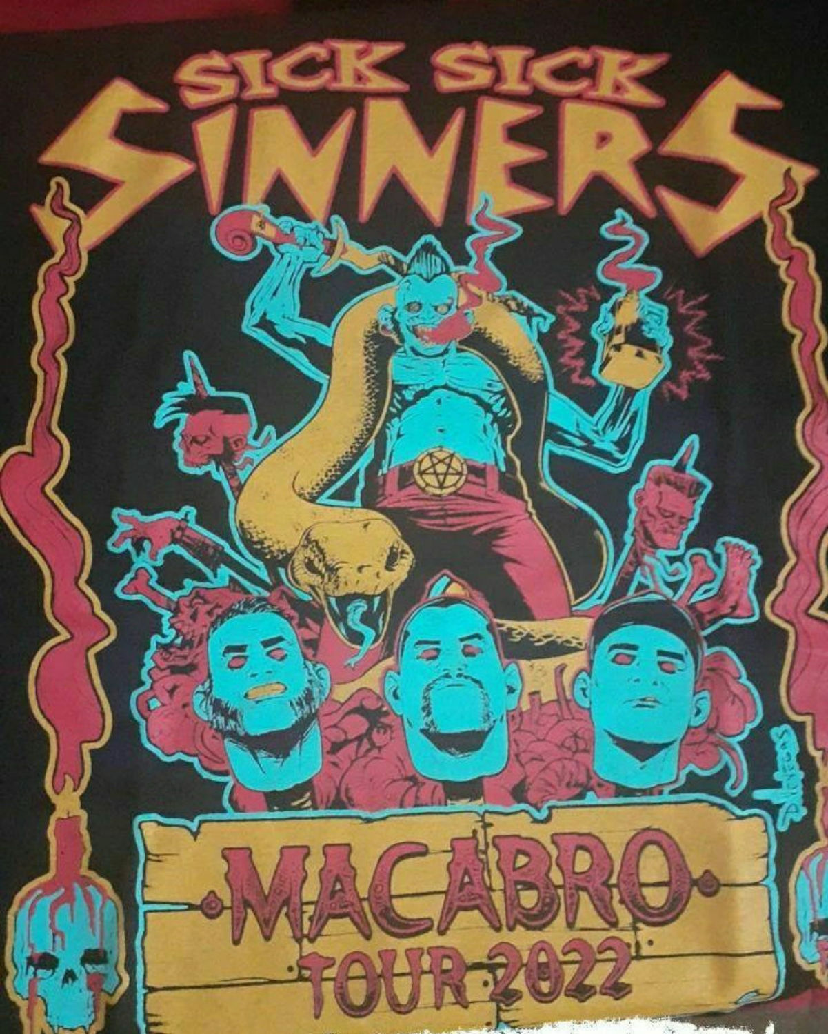 Sick sick sinners macabro tour 