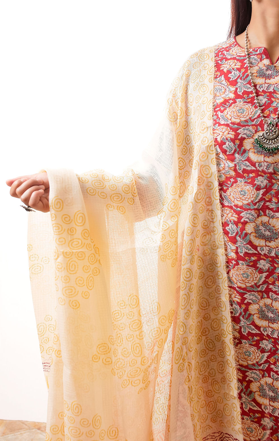 Thumbnail: Autumn Blosson Kurta Set