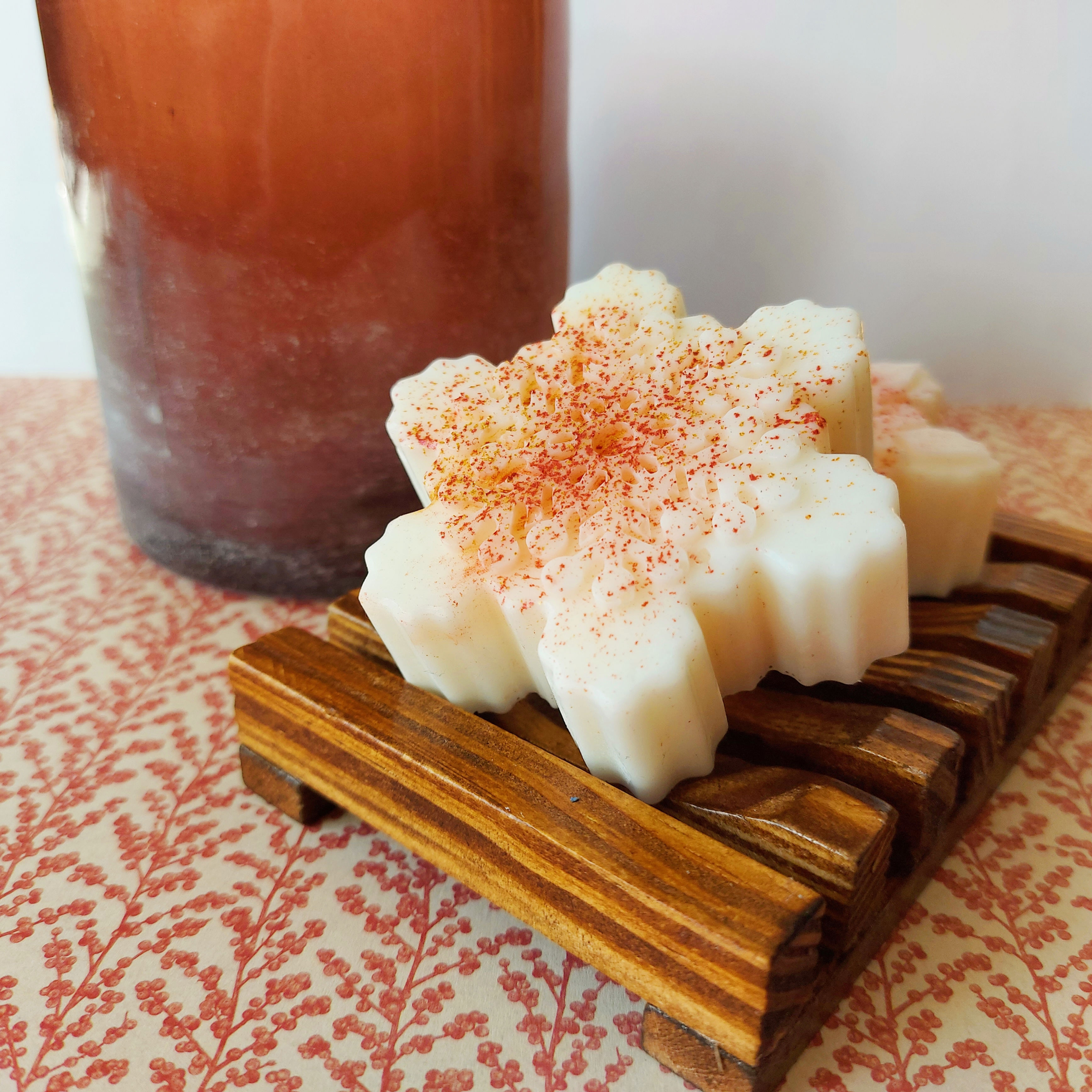 Christmas Spice Snowflake Soap - Winter Collection